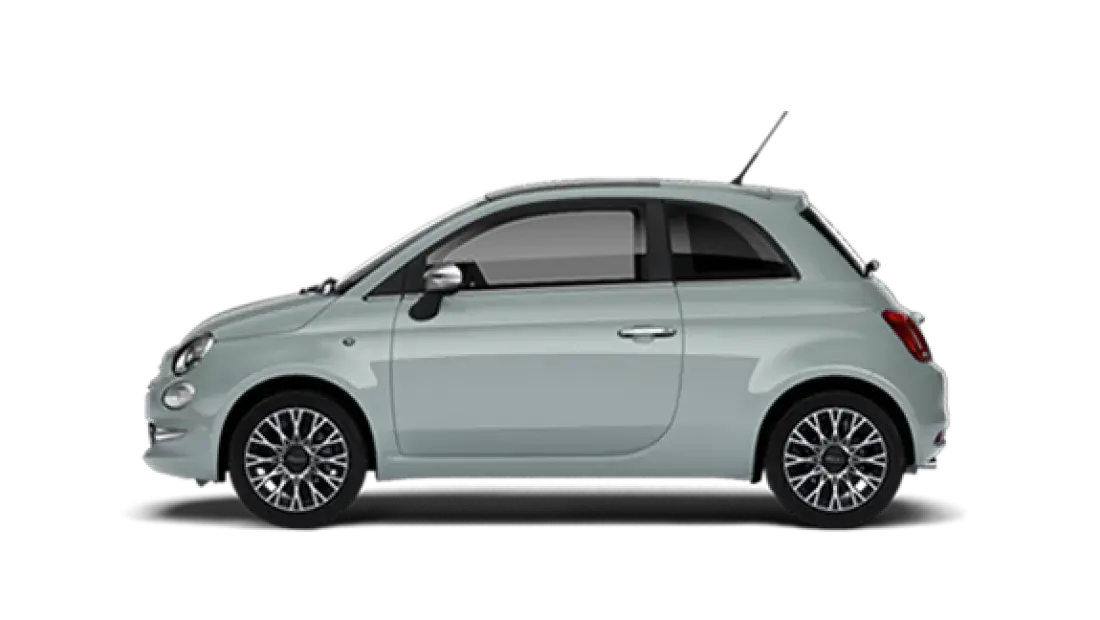 Fiat 500 zijkant