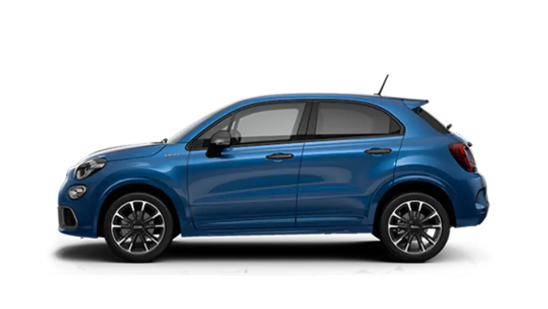 Fiat 500x zijkant