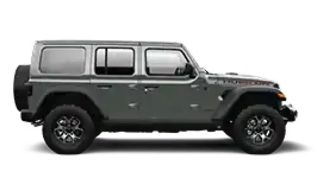 Jeep Wrangler zijkant