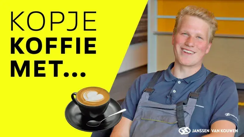 kopje koffie met 