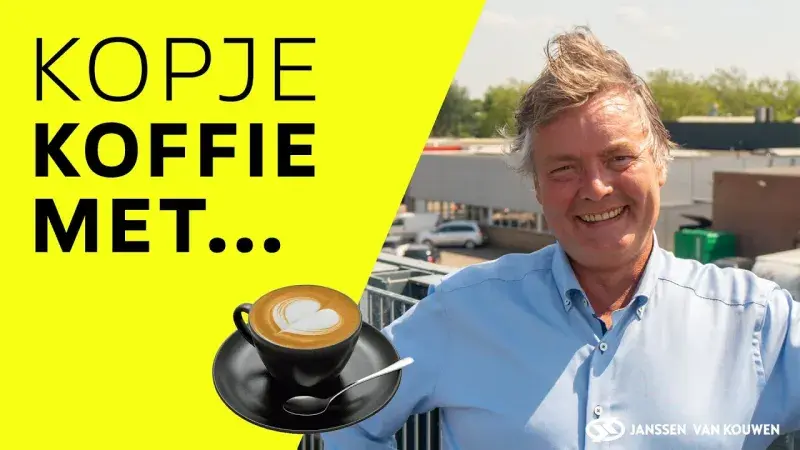 kopje koffie met 