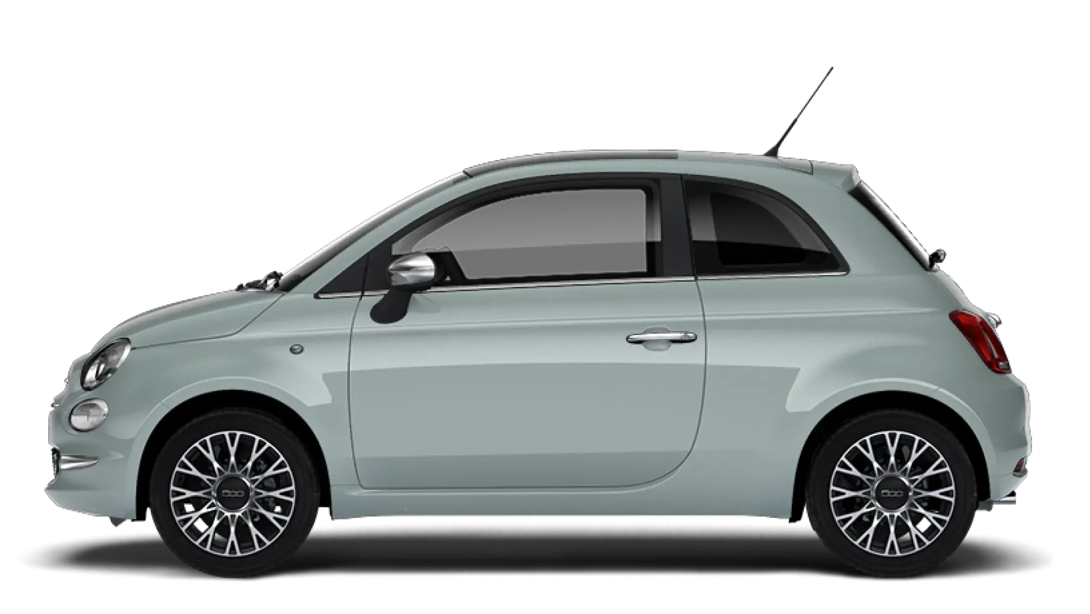 Fiat 500 zijkant